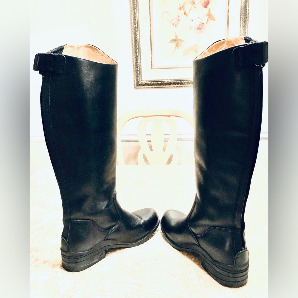 🐴 10W Mountain Horse EUC WILD RIVER Mountain Horse, tall, back zipr Riding Boots - Picture 8 of 11